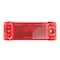 Truck-Lite Super 21, Incandescent, Red Rectangular, 1 Bulb, Marker Clearance Light, P2, 2 Screw,  21201R3 - alternate 4